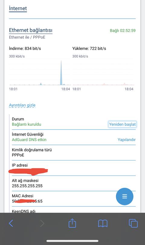 Huawei Hg253s WAN/İnternet Şifresi Öğrenme