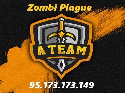 Counter Strike 1.6 A`Team | Zombie MOD | [Lazer+Respawn+Items]