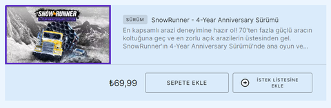 SnowRunner (2020) [ANA KONU]