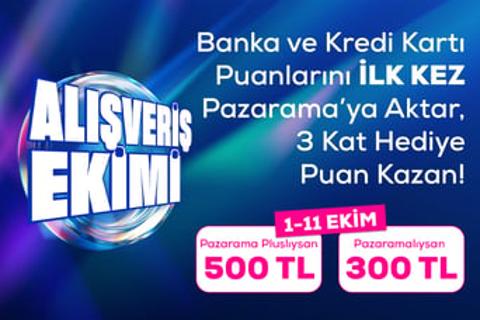 Pazarama Değerli Puan Aktarım Kampanyası