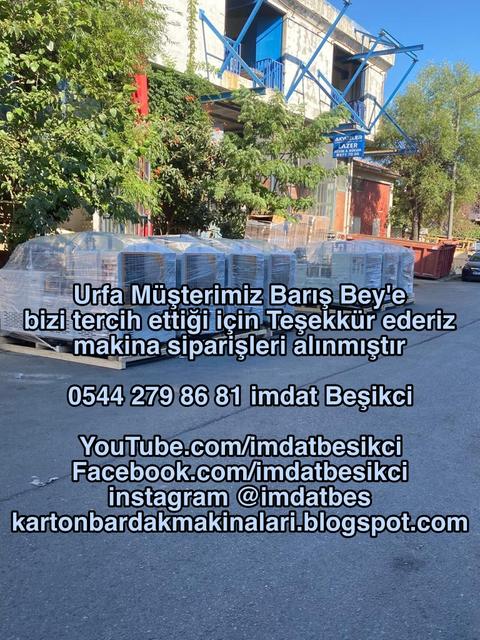 Karton bardak üretme işi yapmak isteyenler buraya