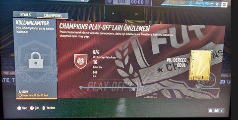 PS 5 Fifa 23 FUT Champions Giriş Hakkında