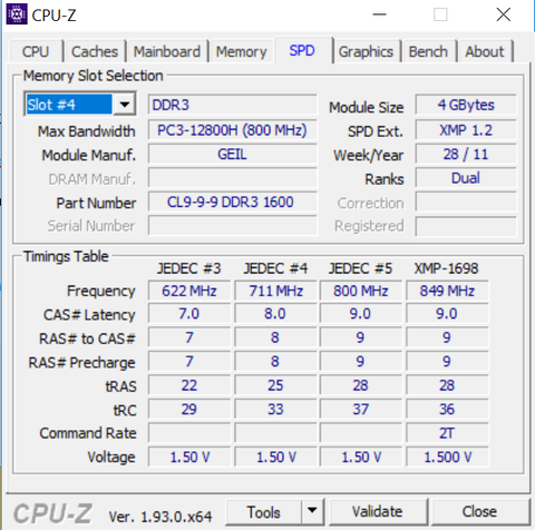 Dual Ram eksik gözüküyor!