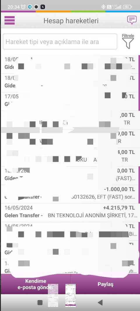 Telegram uygulaması üzerinden sadece tıklama ile kazanın