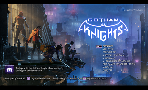 Gotham Knights Türkçe Yama ve Kurulumu (Düzenlenmiş Makine Çevirisi)(Steam\Epic\GamePass)