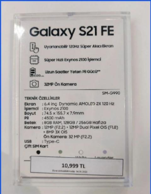 Samsung Galaxy S21FE [ANA KONU]
