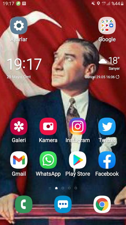 Telefonlarımızın duvar kağıtlarını paylaşalım.