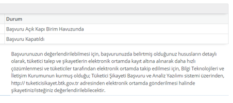 AÇIK KAPI : PORT VE ALTYAPI TALEPLERİNİZİ İLETEBİLİYORSUNUZ.