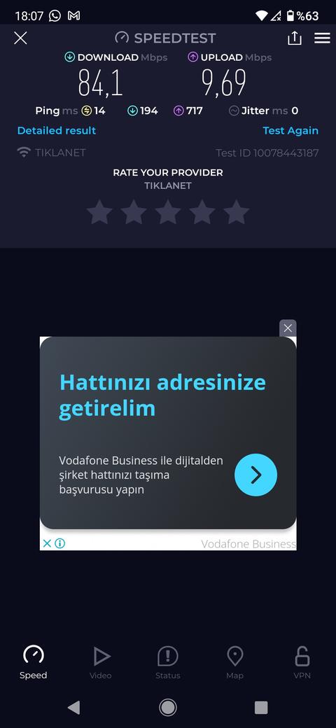 NetServices 100 MBPS 199.9TL