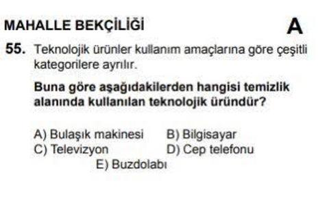 Bekcilik Sinavinda Sorulan Sorular