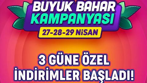 Trendyol Büyük Bahar Kampanyası Başladı (29 Nisan’a Kadar Geçerli)