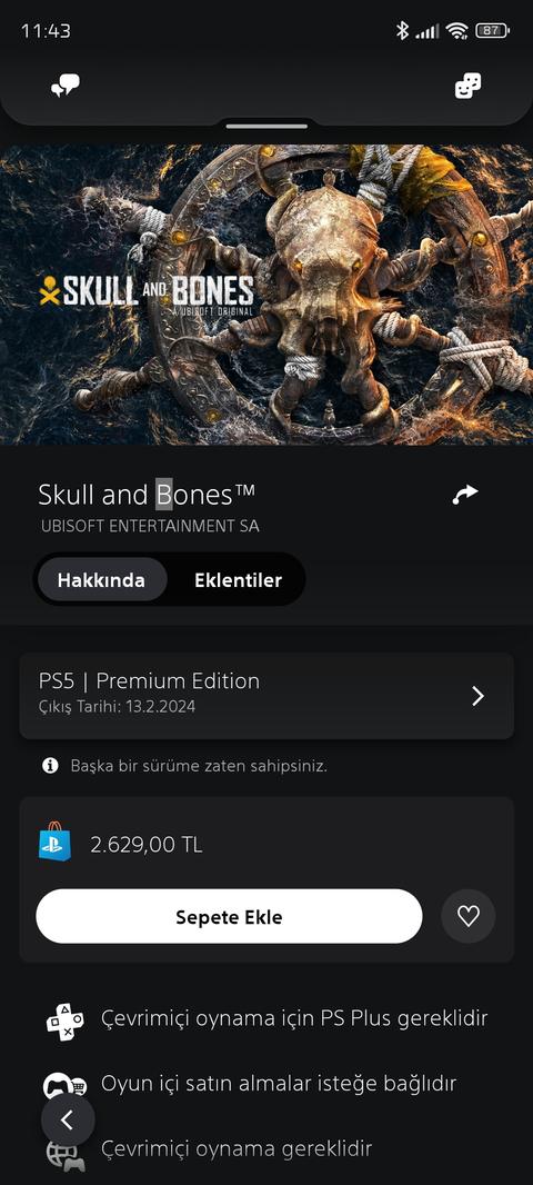 SKULL AND BONES (UBISOFT NEW IP)