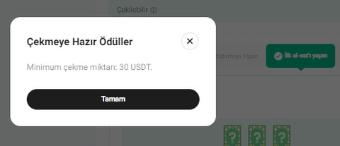 KuCoin / sınırlı süreli yeni gelen bonusu: