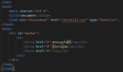 Visual Studio Code türkçe karakter problemi