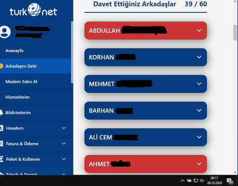 Turk.net Davetiye Paylaşım Konusu