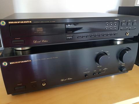 Marantz Special Edition Integrated Stereo Amplifier ve Marantz Special Edition Compact Disc Player