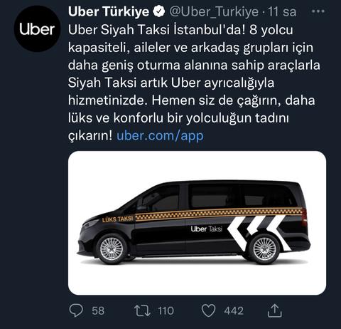 Uber XL Yeniden İstanbul’da!!!