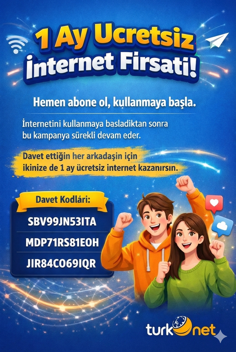 Turk.net Davetiye Paylaşım Konusu