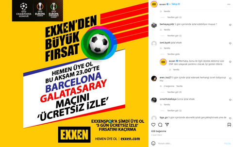 Exxen ve Exxenspor [ANA KONU] S Sport ve S Sport 2 Kanalları EXXEN’de