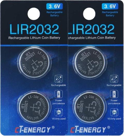 LIR2032 li-ion pil yerine alternatif