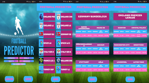 [FREE] Football Predictor: Mac Basi Korner, Gol, Sut, Orta ve Degerli Oran Bulma Tahmin Uygulamasi