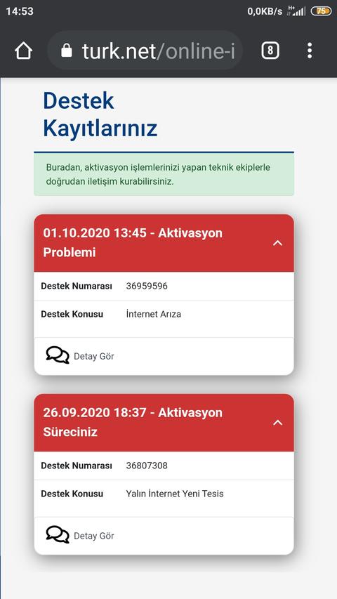 Türknet 3 Haftadır İnternet Bağlanamadı!