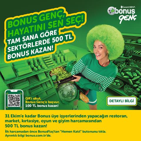 BONUS GENÇ, HAYATINI SEN SEÇ!