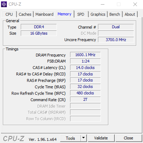 CL14 3600mhz RAM OC Değerlerim