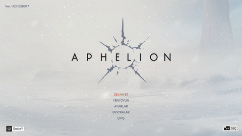 Aphelion Türkçe Yama (~%100 Tamamlandı)