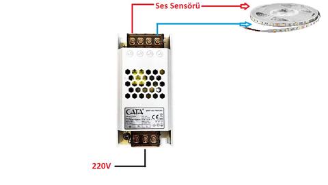 12V İle Çalışan Hareket Yada Ses Sensörü Yardım Lütfen