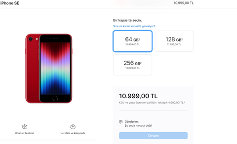 iphone SE 3.Nesil (ANA KONU)