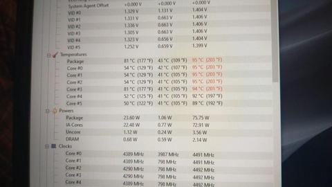 Lenovo Legion Y540 CPU ani ısınma