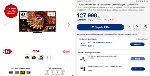 TCL Qled ve Led Televizyonu İnceleme Paylaşım Ana konu