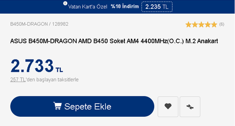 Vatan Bilgisayar Seçili OEM Ürünlerinde Sepette %15 İndirim [ANA KONU]