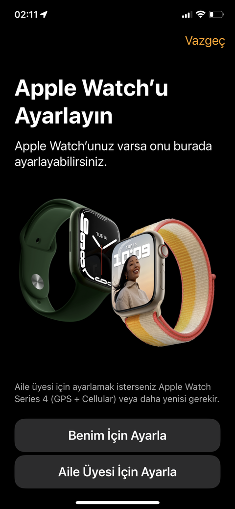 Çocuklar İçin Cellular Apple Watch (Almayın)