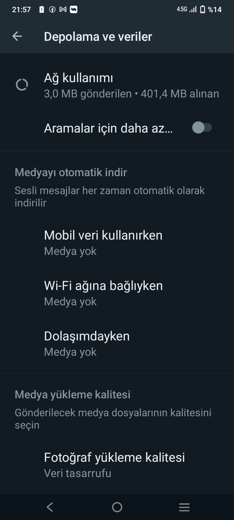 Whatsapp resim ve videoları engellememe rağmen otomatik indiriyor