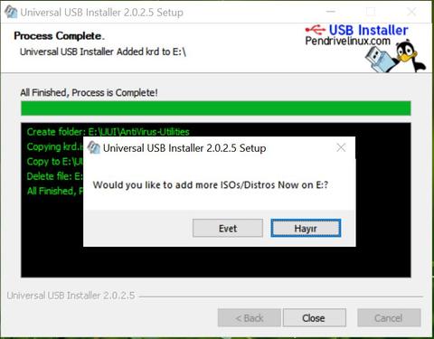 Yeni nesil uefi pc'lerde Kaspersky rescue disk boot usb oluşturma
