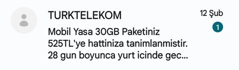 Telekom Aylık %100 Zam Rezilliği