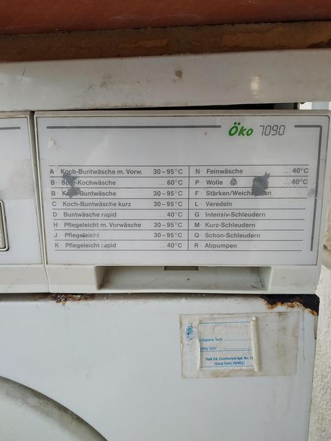 Almanca Çamaşır Makinesi