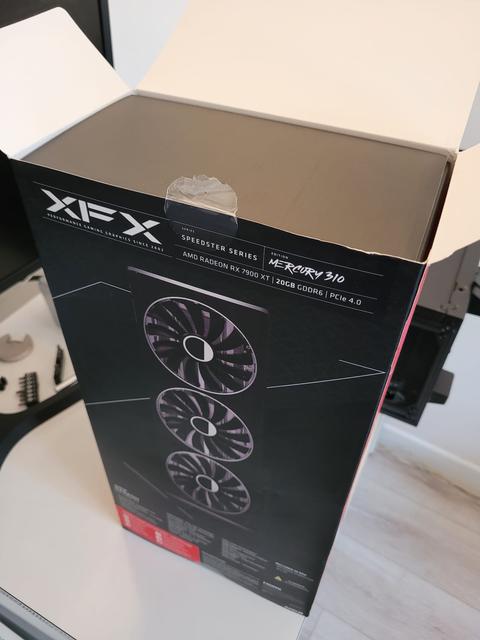 XFX RX 7900 XT MERC KUTU AÇILIŞI, KASA MONTAJI, İLK İZLENİMLER...