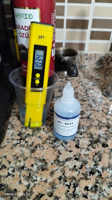 Roycera Alkali Filtre Orp,tds, ph ölçüm , inceleme test konusu