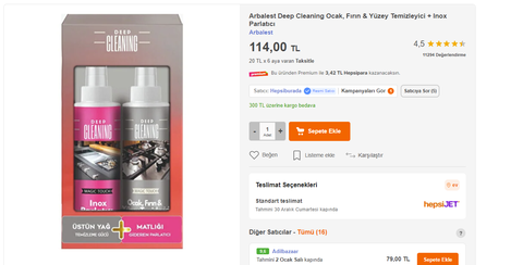 5 Litre AirFryer 835₺'ye Düştü YANIYOR