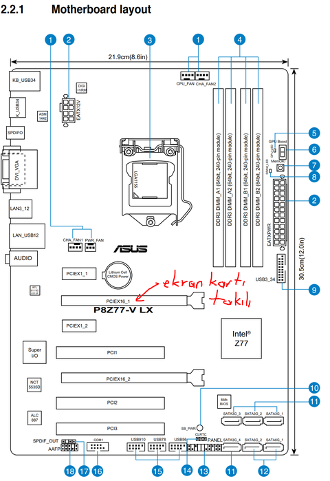 ASUS P8Z77-V LX model eski anakarta adaptör ile NVME 7300 mb/sn M2 SSD (PCIe 4.0) taksam çalışır mı?