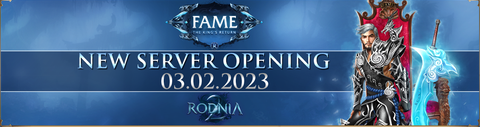 Rodnia2 | GLOBAL | Yeni Sunucu FAME | Açılış : 03.02.2023 | 1-120 | Orta PvM | Sezonluk Etkinlikler