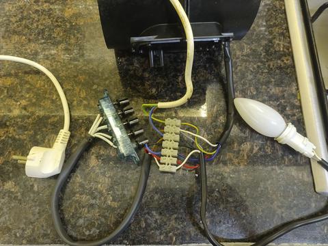 Aspiratör motoru bağlantı şeması