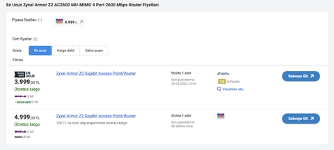 OpenWRT + SQM destekli Fiber Router Önerisi