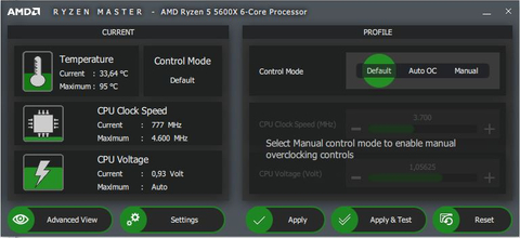 Ryzen 5 5600x stock fan ile 85 derece