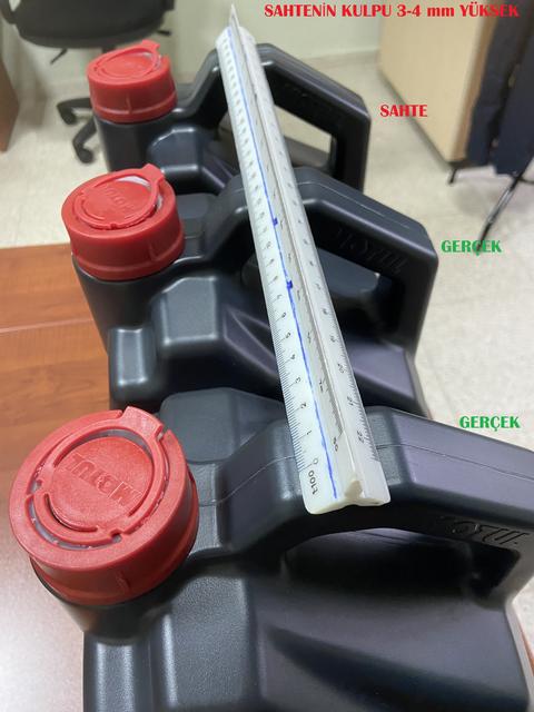 MOTUL SPECIFIC RN 0720 SAHTE VE ORJİNAL YAĞ BİDONU ARASINDAKİ FARKLAR