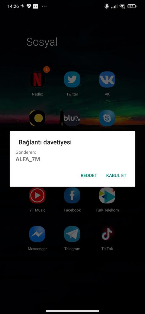 Xiaomi düzelmeyen bağlantı davetiyesi