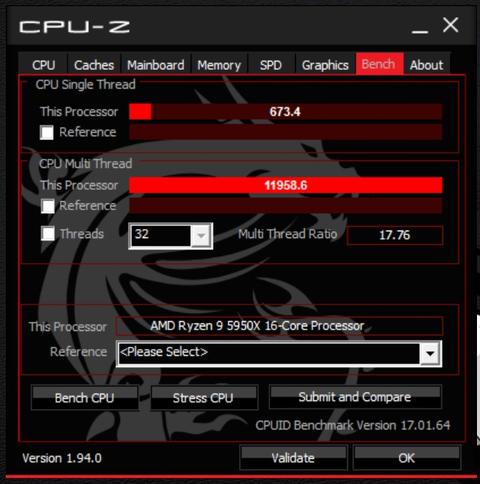 İşlemcilerin CPU-Z Benchmark Sıralamaları [ANA KONU]